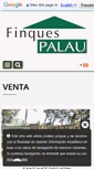 Mobile Screenshot of finquespalau.com